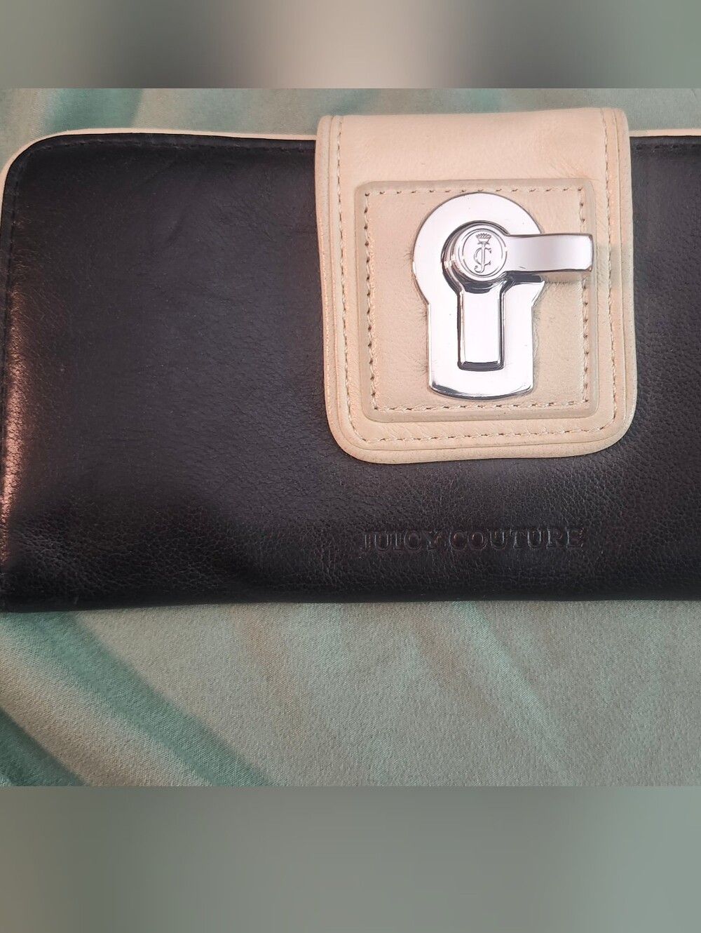 Juicy Couture Black Trifold Wallet